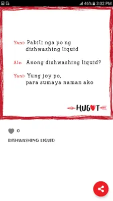 Hugot - Heartbreak Jokes android App screenshot 0